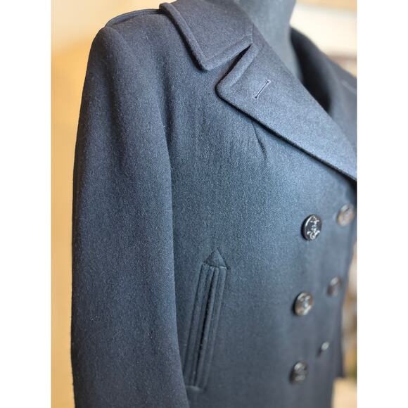 DSCP Quarterdeck Collection Women’s Military Style Navy Peacoat 10R - Picture 8 of 8